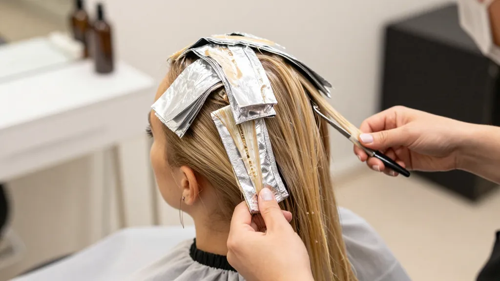 Färben und Strähnchen